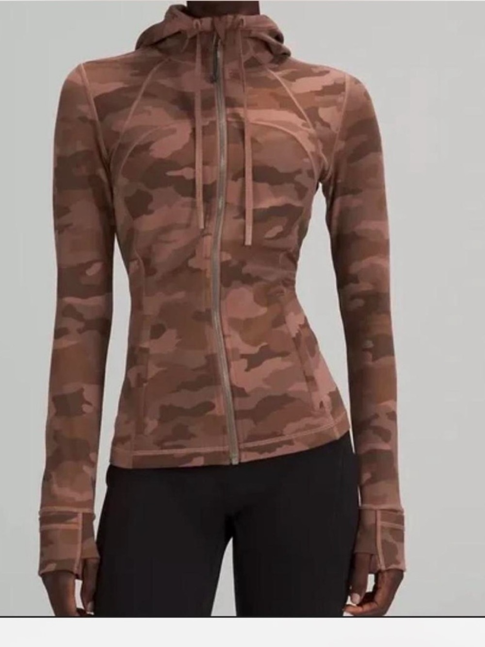 Lululemon Hooded Define Jacket Nulu Heritage 365 Camo Purple Multi Fitted Hoodie
